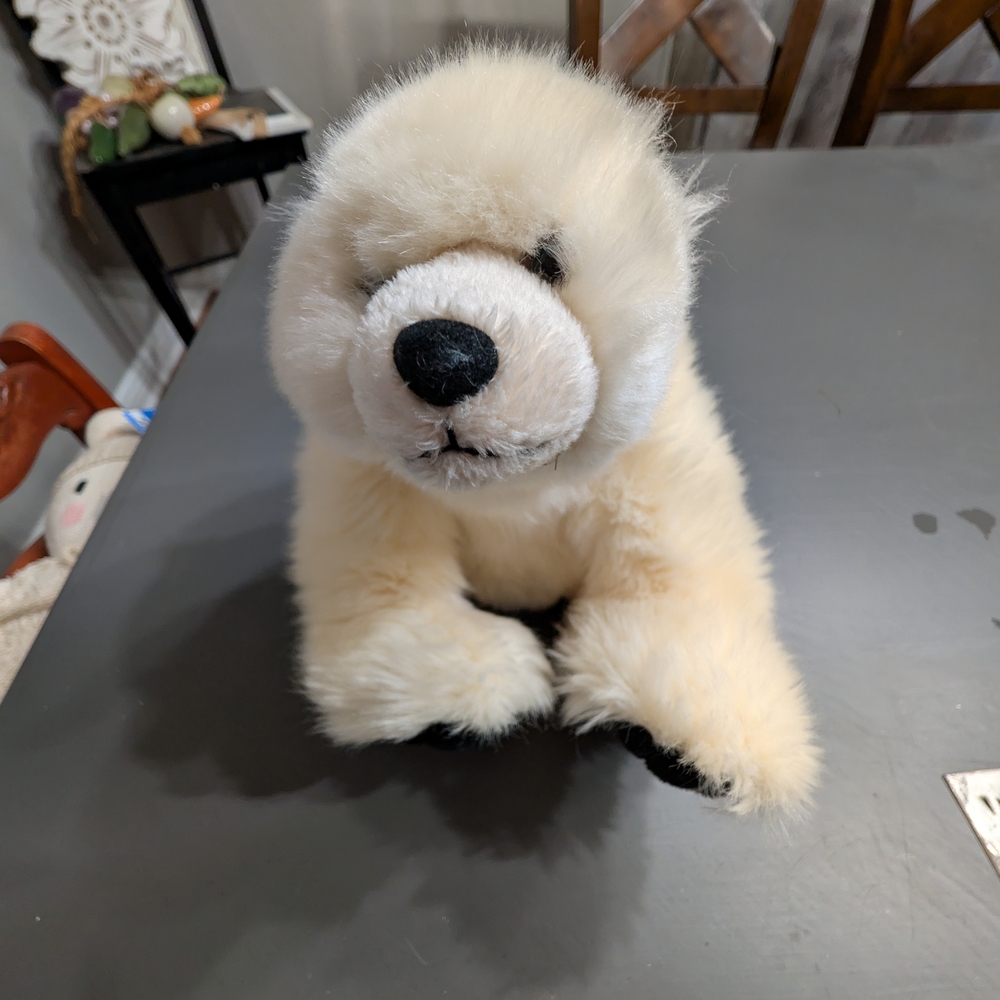 K&M International Polar Bear Plush With Big Chunky Paws